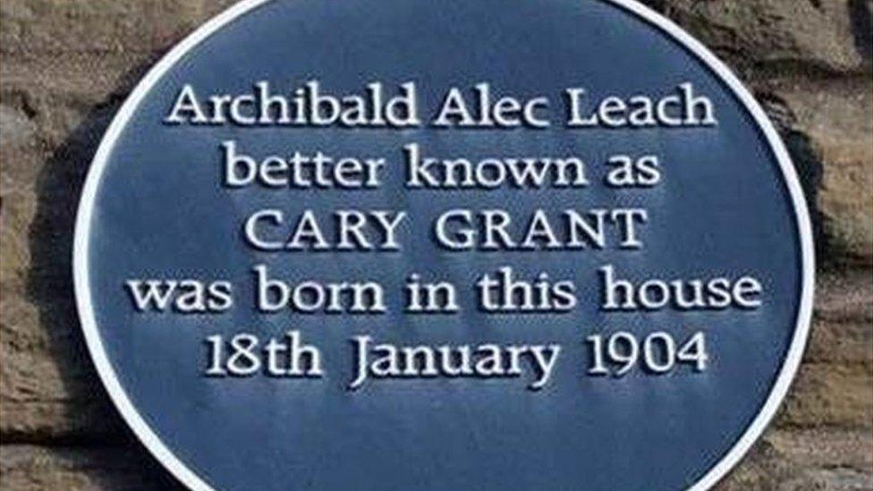 Blue plaque