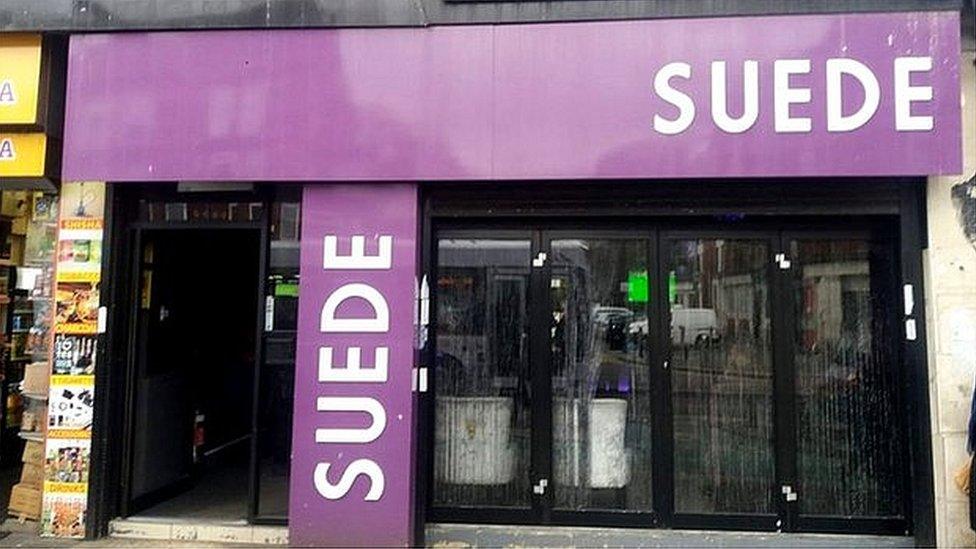 Suede cafe Manchester