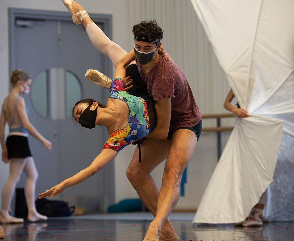 Birmingham Royal Ballet performers