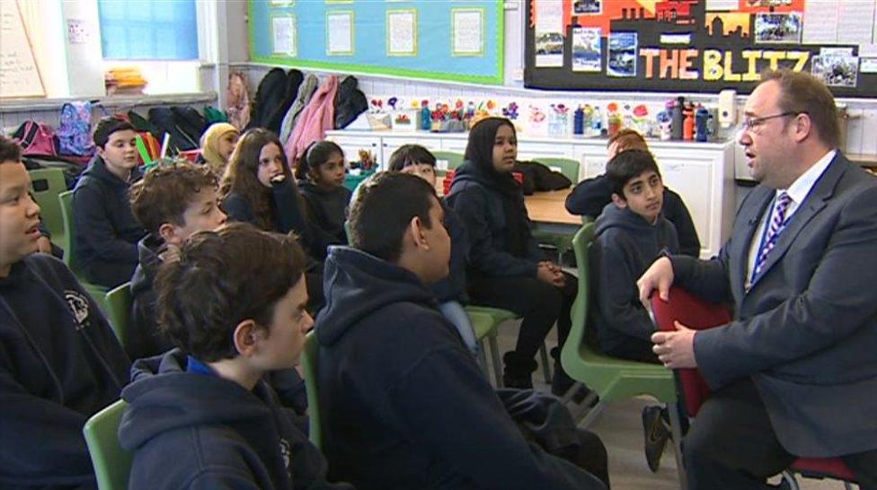 These 10-year-olds at Roath Park Primary are talking here about issues around racism and sexism