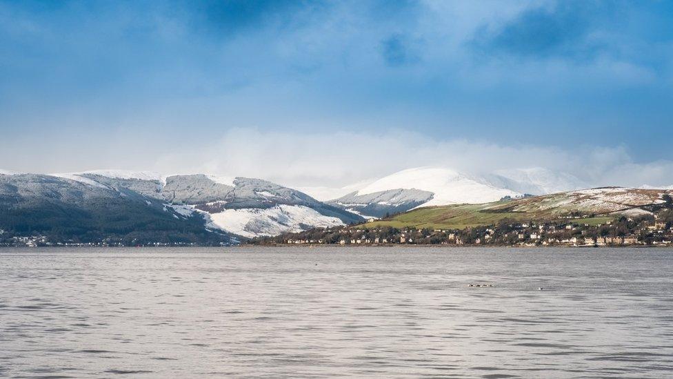 View of Kilcreggan Roseneath and Helensburgh