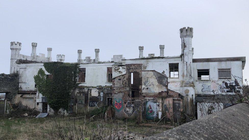 Derelict Soldier's Point in Holyhead