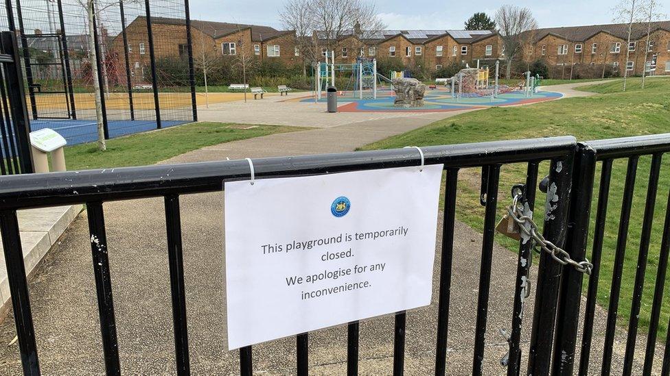 closed play park