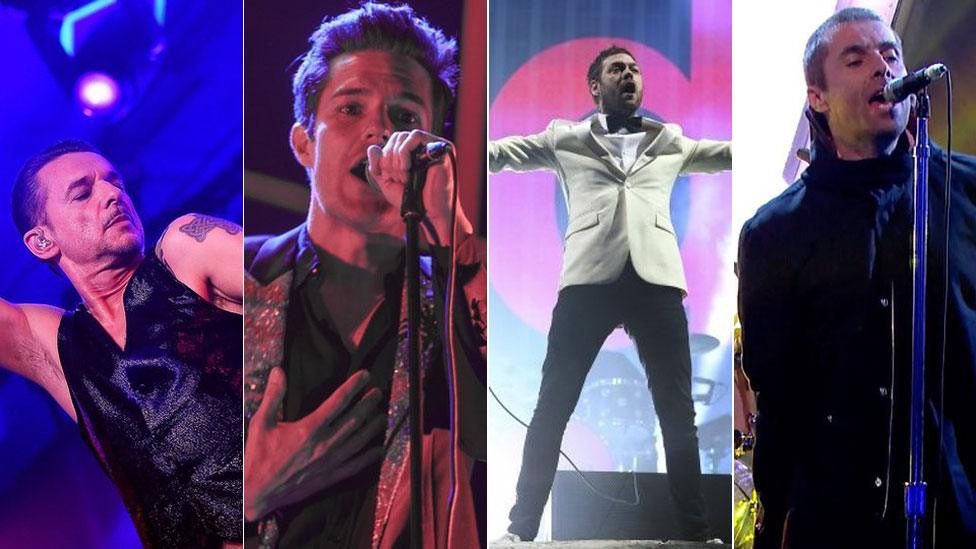 Depeche Mode, The Killers, Kasabian and Liam Gallagher