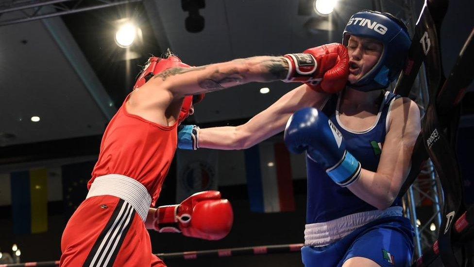 Jade Burden, Isle of Man female boxer