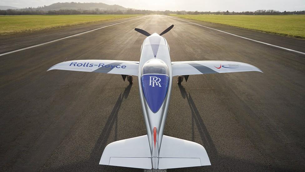 Spirit of Innovation all-electric aircraft