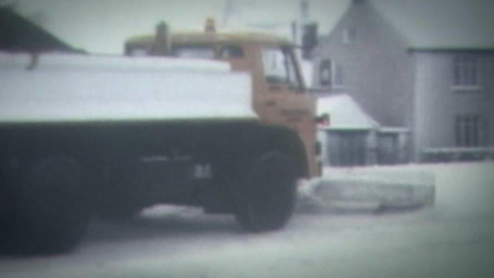 The snow storm happened in December 1981