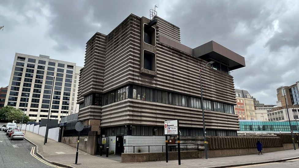 The former signal box at New Street