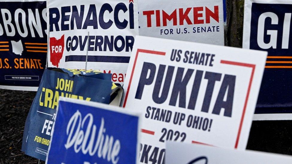 Ohio midterm primary signs