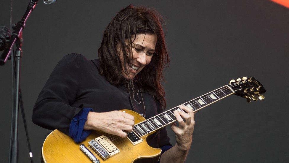 Kim Deal from the band The Breeders