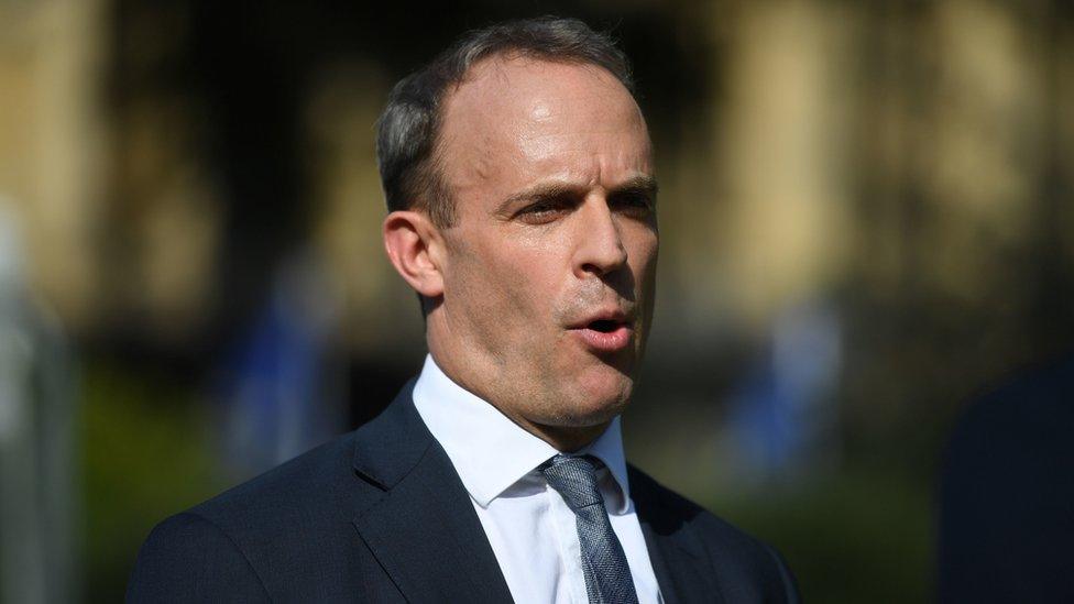 Foreign Secretary Dominic Raab