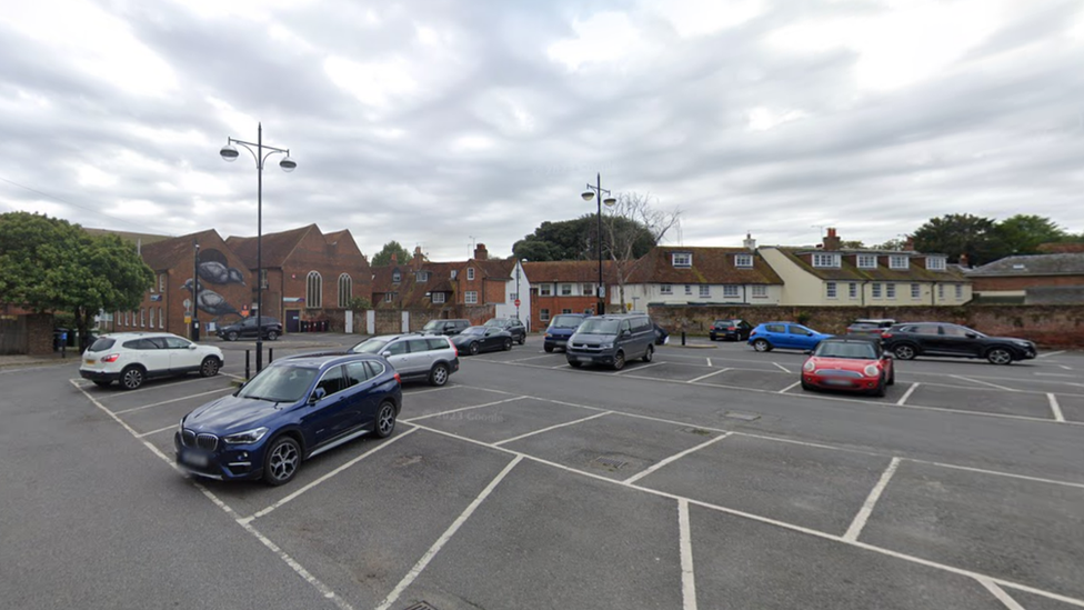 Baffins Lane Car Park in Chichester