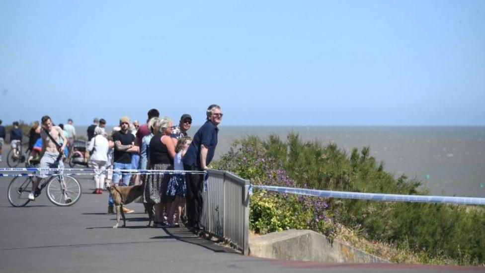 Seafront near Clacton