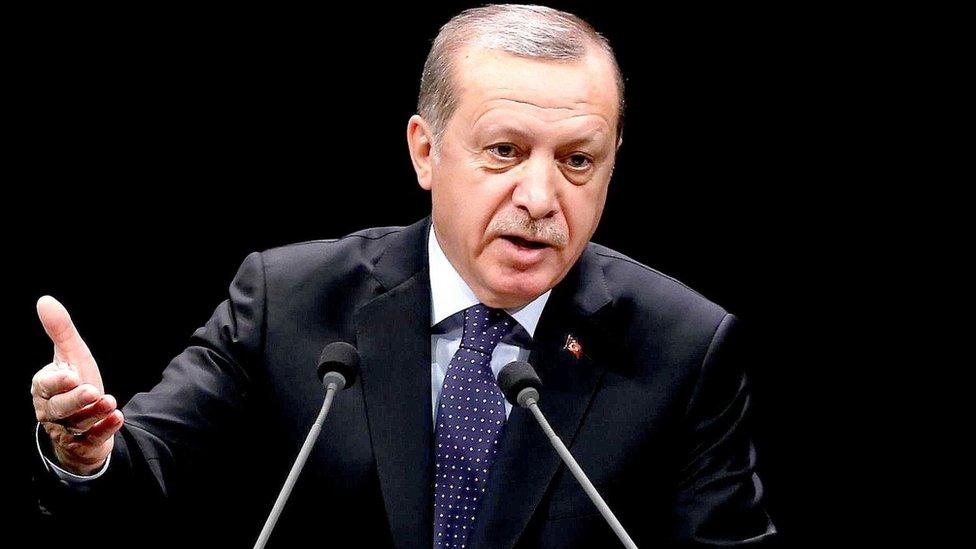 Turkish President Recep Tayyip Erdogan