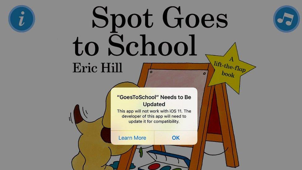 Spot Goes to School app