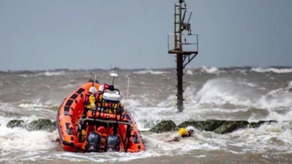 New Brighton RNLI rescue