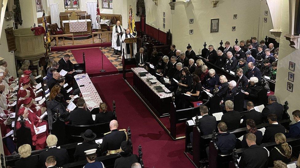 National Service of Remembrance on the Isle of Man