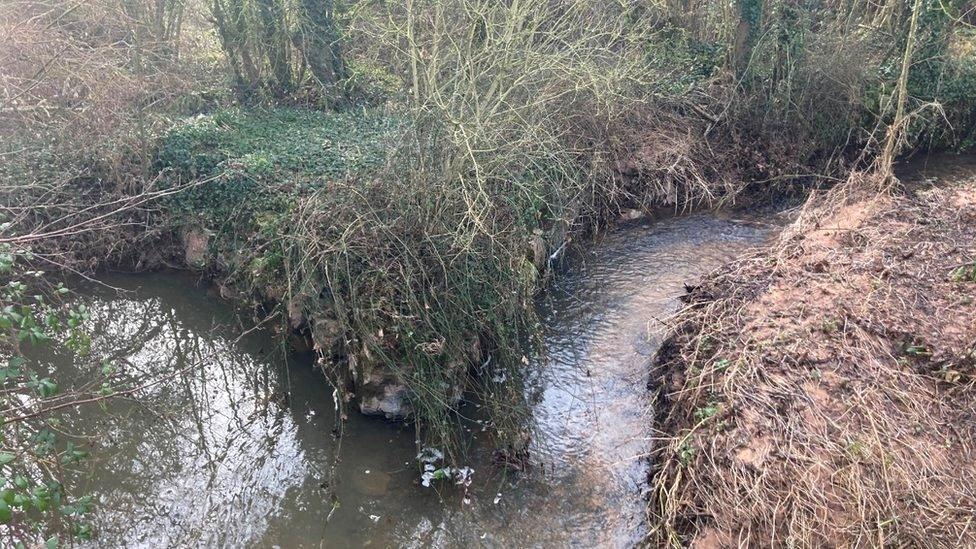 Haywards Water At The A38 Blackiird Bends Near Wellington