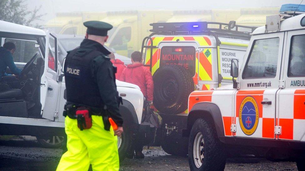 Mournes Mountain rescue