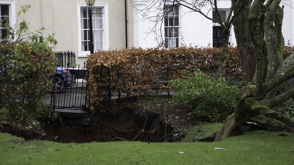 Canynge Square sinkhole