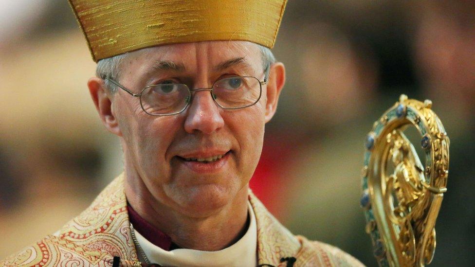 Archbishop of Canterbury Justin Welby