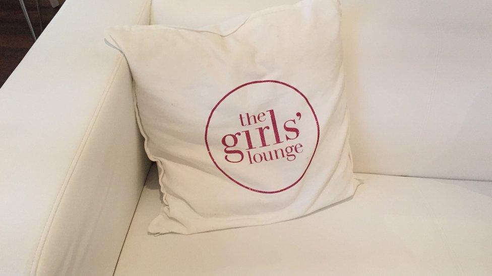 Girls' Lounge cushion