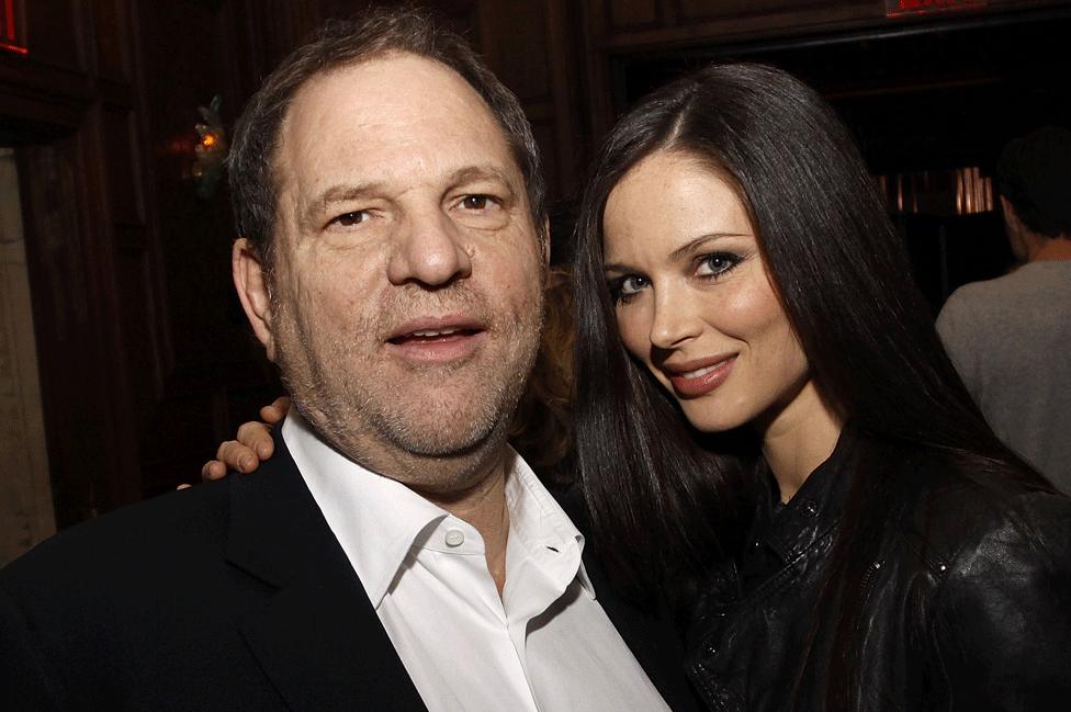 Harvey Weinstein and wife Georgina Champman