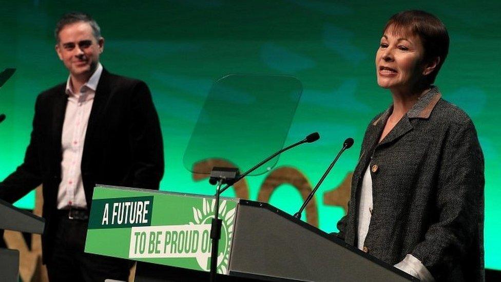 Jonathan Bartley and Caroline Lucas