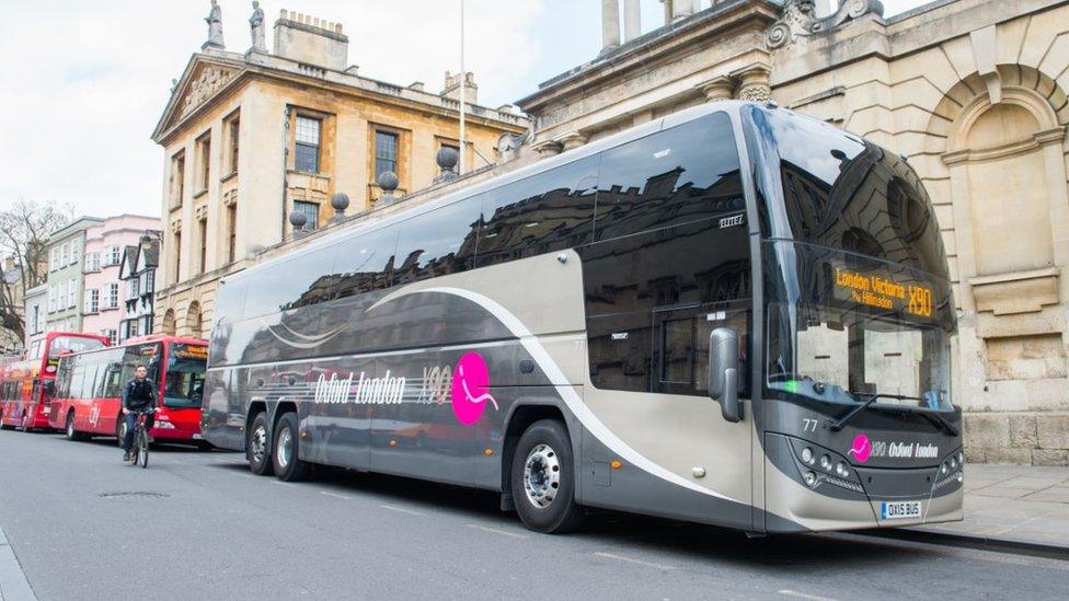 X90 in Oxford city centre