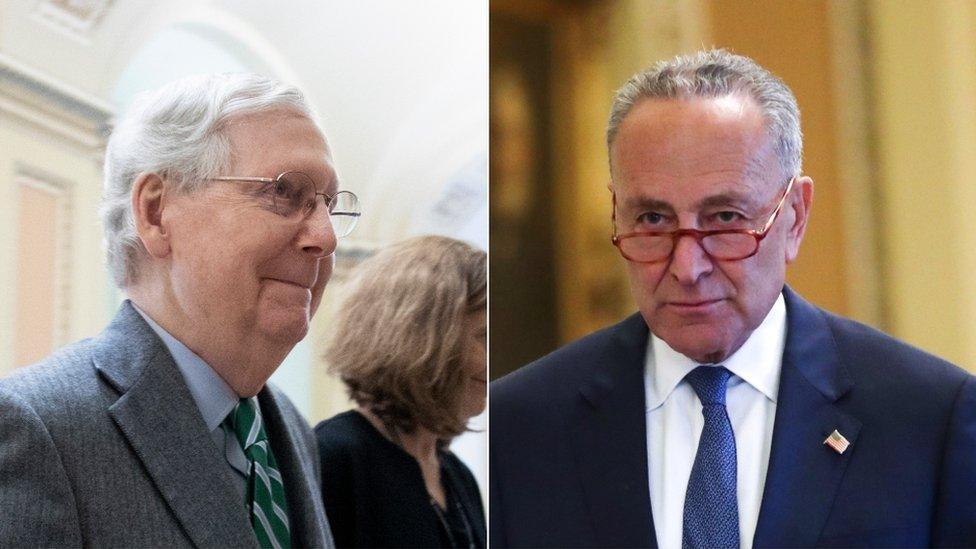 Mitch McConnell and Chuck Schumer