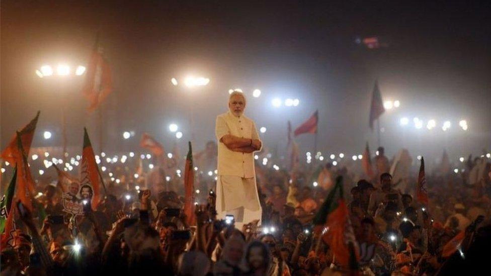 Led by Narendra Modi, the BJP has won two general elections decisively