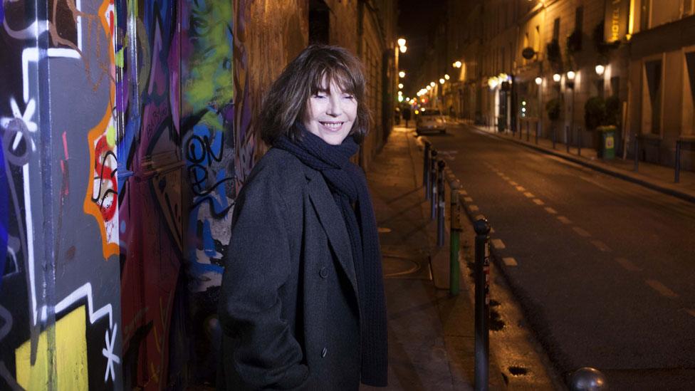 Jane Birkin now in Paris