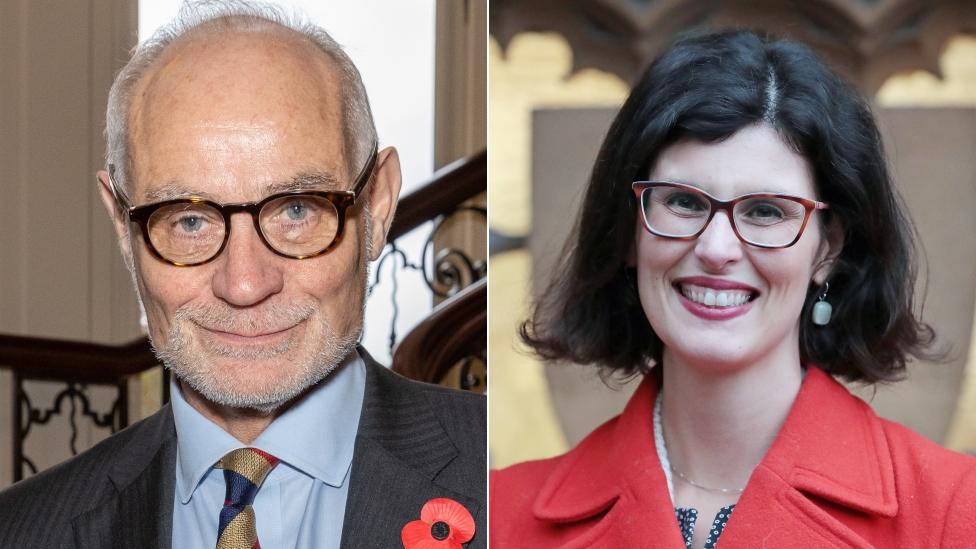 Crispin Blunt and Layla Moran