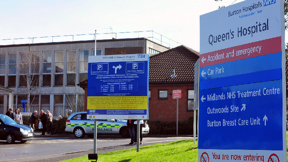 Queen's Hospital, Burton