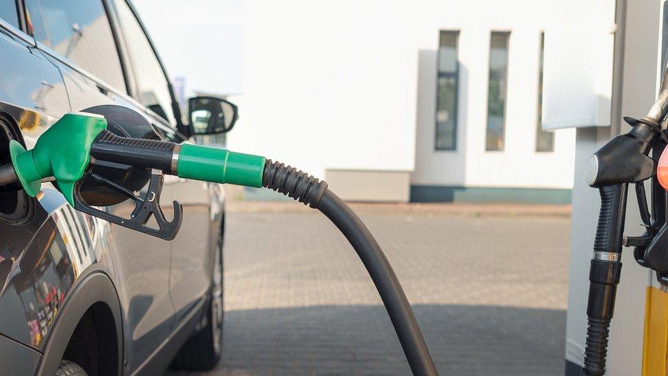 Petrol station (stock image)