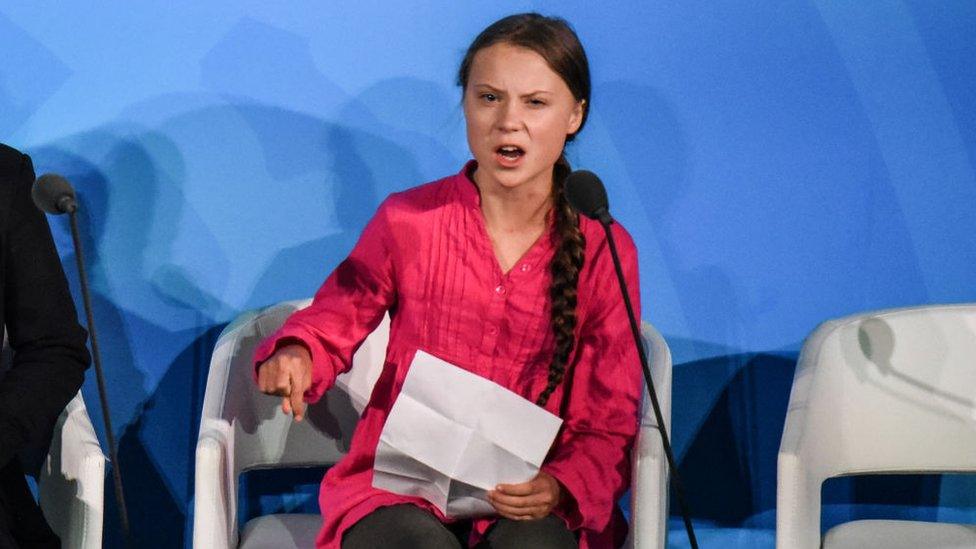 Greta at the UN