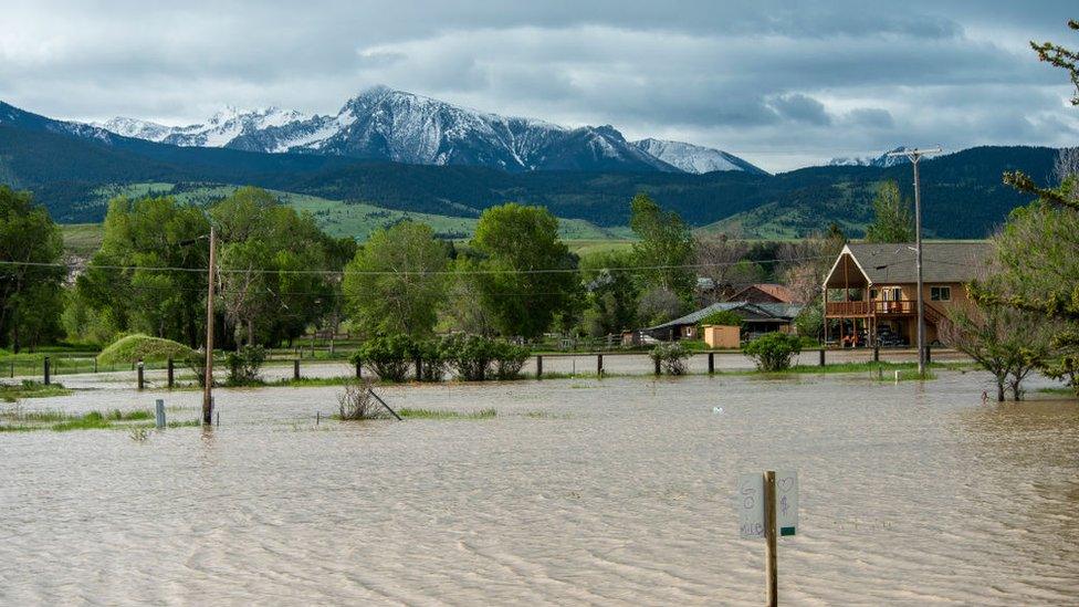 The rains were caused by historic rainfall and snowmelt in the region