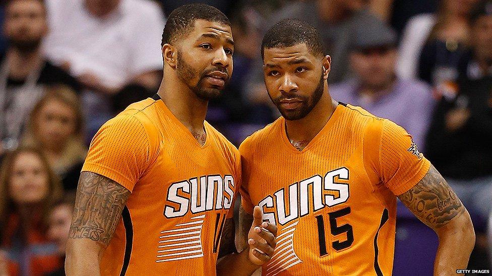 Markieff and Marcus Morris