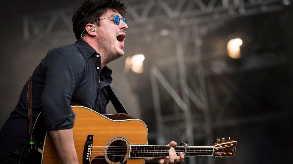 Marcus Mumford of Mumford and Sons