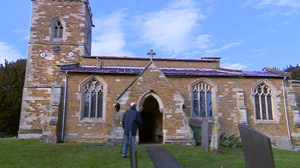 Church stripped of lead