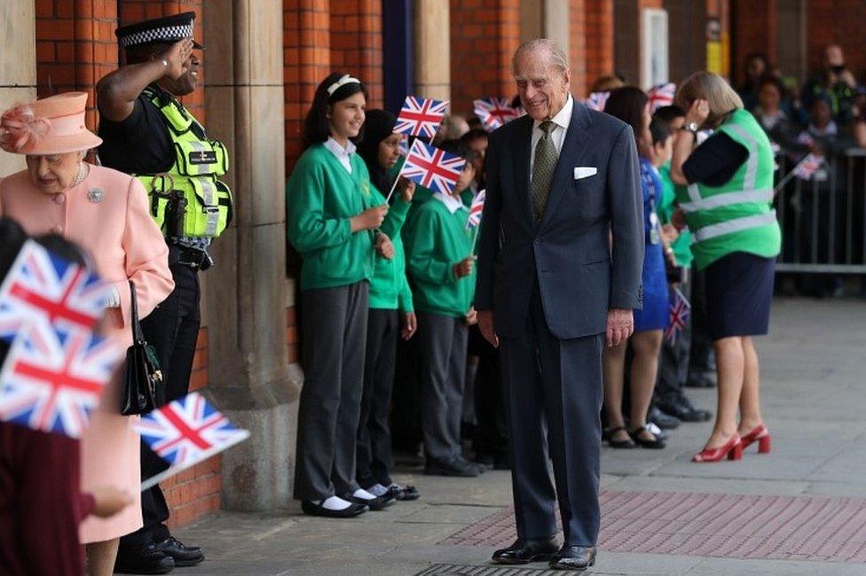 Queen and Duke of Edinburgh