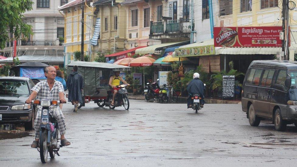 A street in Kampot