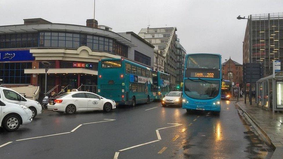 Traffic in Leeds