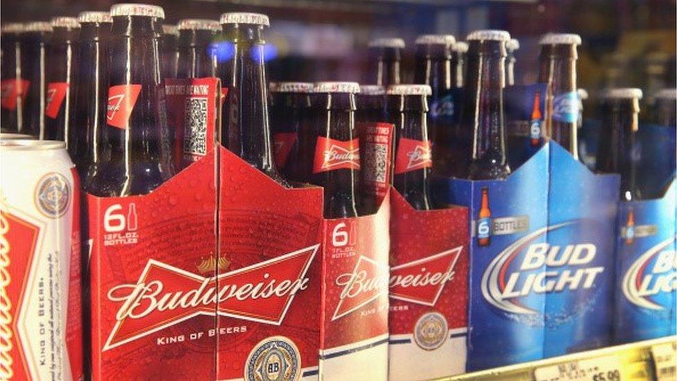 Budweiser bottles