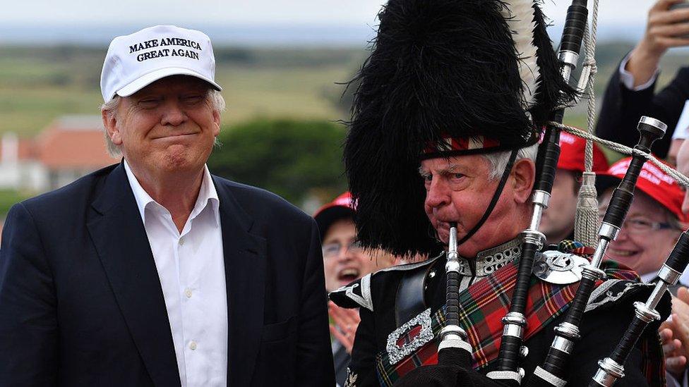 Trump at Turnberry