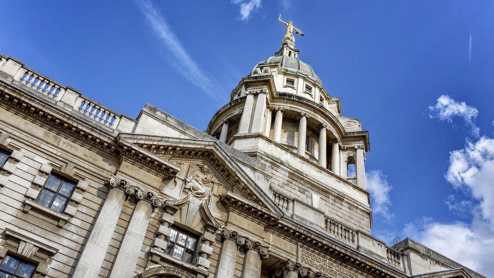 Lady Justice on top of the Old Bailey in London