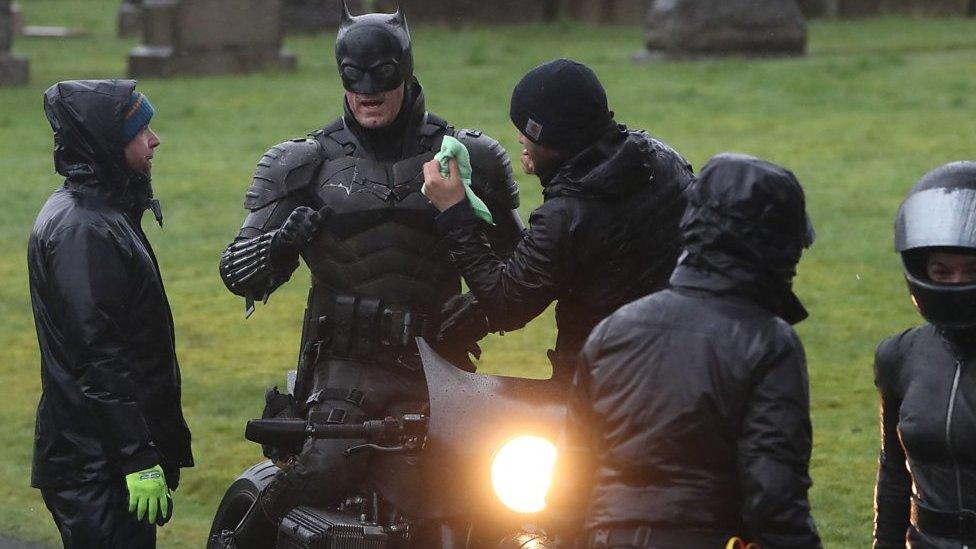 Filming The Batman in Glasgow