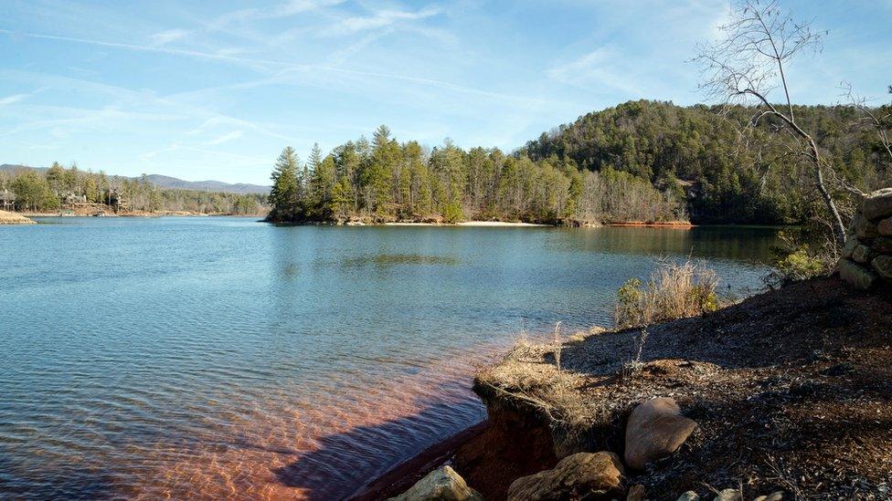 Lake Keowee in South Carolina