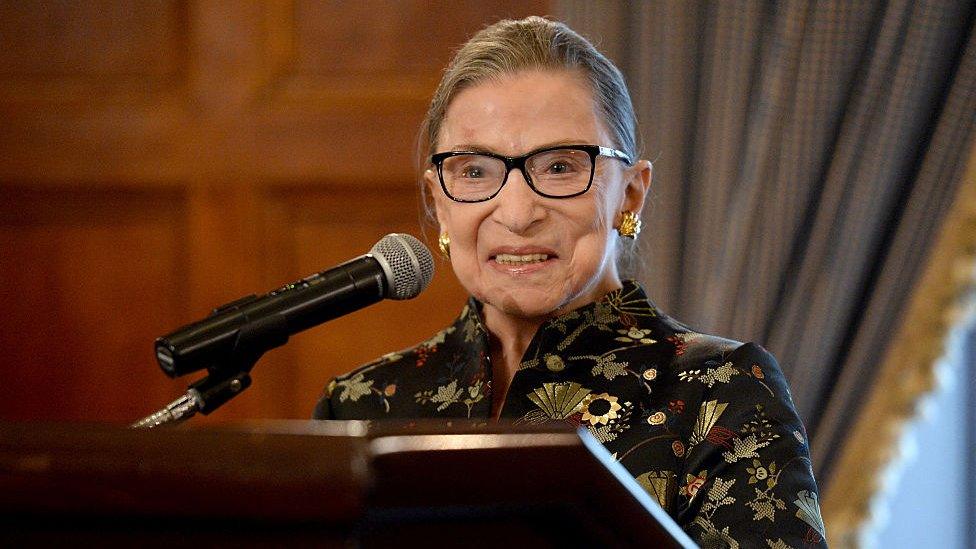 Ruth Bader Ginsburg won the award for best real life hero.