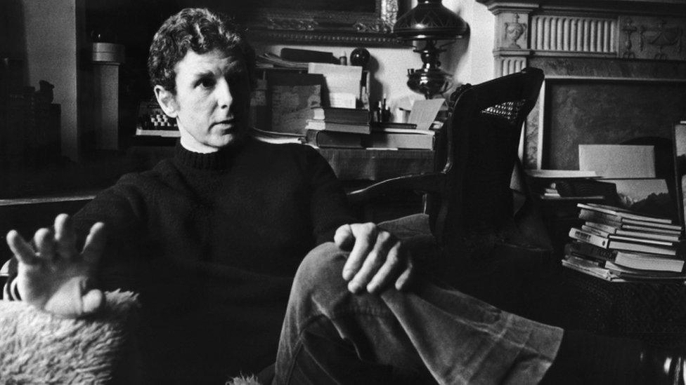 Brian Sewell in November 1979